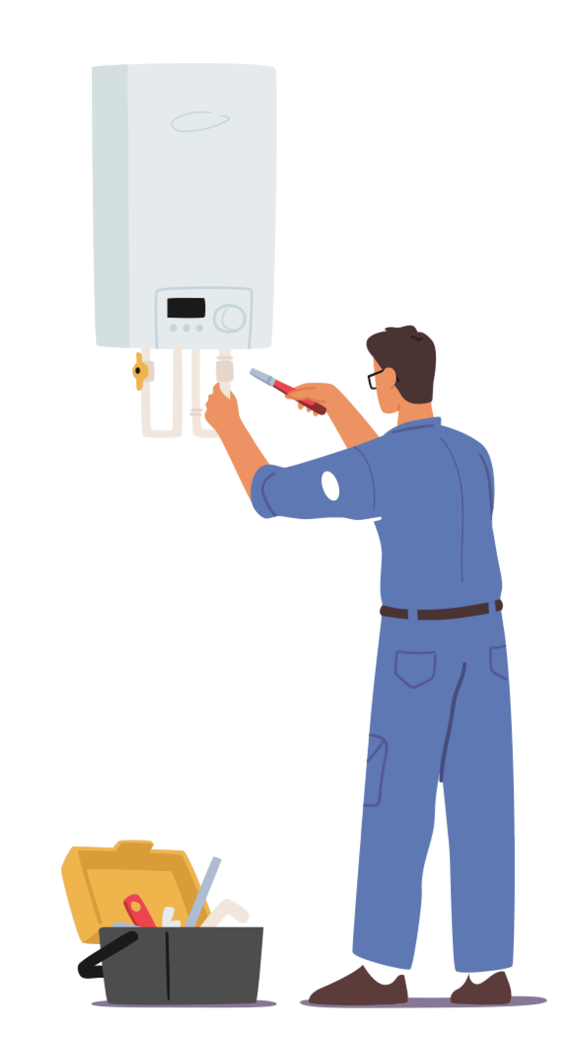 Plumber Working